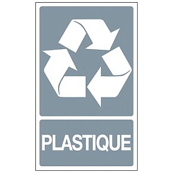 Panneau rectangulaire rigide "Plastique"