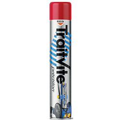 Peinture aérosol pour marquage permanent TraitVite - coloris rouge - carton de 6 aérosols de 750 ml net