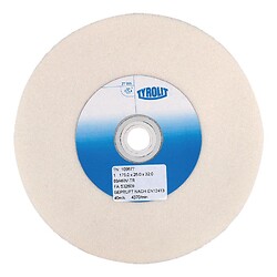 Meule de touret pour affûtage grain 80 diamètre 200 mm, épaisseur 25 mm, alésage 32 mm
