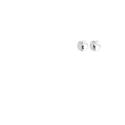 Charnière de meuble Kubica pour épaisseur 18mm, réglage en 3 dimensions, coloris chromé satiné