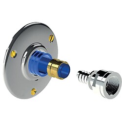 Applic'easy finition nickelée à raccordement femelle 1/2'' (15x21)
