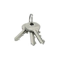Verrou à bouton de sûreté sur n° KCF 005501 - Huisserie bois City 25 - cylindre longueur 30 mm