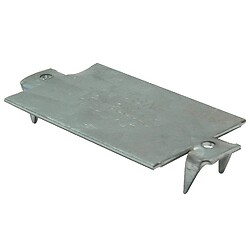 Plaque de protection NS1 pour passage de câbles, longueur x largeur 75x38 mm