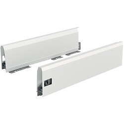 Kit tiroir ArciTech longueur 300 mm - hauteur 126 mm - coloris blanc - livré avec profils, attaches-façade et caches
