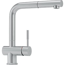 Mitigeur de cuisine à douchette extractible inox