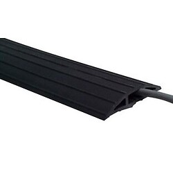 Passage de plancher souple Basea noir Ø 14 mm rouleau de 3 mètres