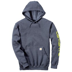 Sweat sleeve hooded gris foncé taille L