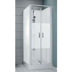 Cabine de douche carrée à portes battantes Surf 6