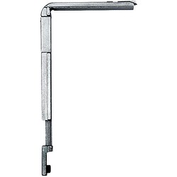 Renvoi d'angle supplémentaire pour profils à gorge européenne oscillo-battant aluminium