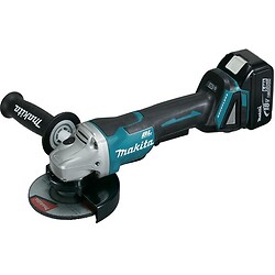 Meuleuse sans fil Ø 125 mm 18 V 5 Ah système homme mort