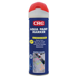 Peinture aérosol de marquage Aqua Paint - contenance 500 ml - rouge fluo