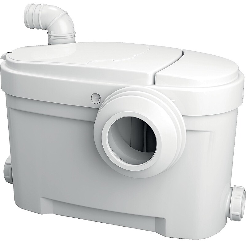 WC broyeur compact Setsan C puissance 500 W l.3670 x P.500 x H.460 mm