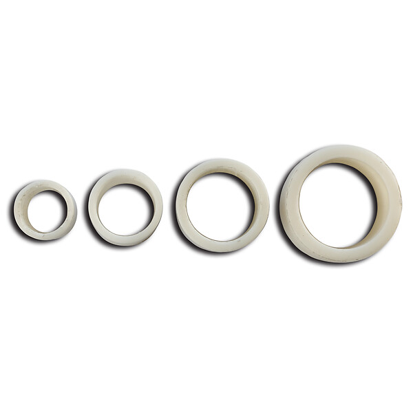 Hillman Group Lot De 3 Bagues De Réduction De Tension Pour Câble - Nylon - Diamètre 1000 Mm - Finition Noire
