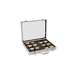 Mallette Aluminium de 6 Ciseaux bois de sculpteur