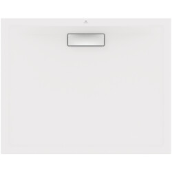Receveur rectangulaire acrylique ultrafin 2,5 cm Ultra Flat New Blanc Mat