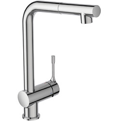 Mitigeur de cuisine cuisine bec tube L Ceralook - douchette extractible