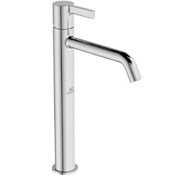 Mitigeur lavabo rehaussé Joy sans tirette Chrome