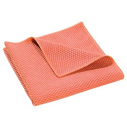 Lavettes microfibres MF Pro toutes surfaces 40x38 cm 300gr/m2 couleur rouge sachet de 5 pièces