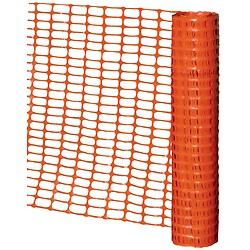 Barrière de signalisation plastique orange