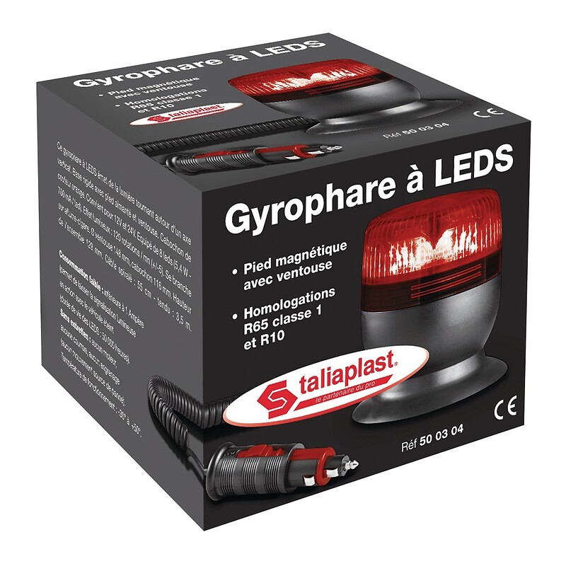 Gyrophare LED Magnétique  Amafibre : Fournisseur Matériel