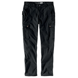 Pantalon RELAXED RIPSTOP CARGO noir W32-L32