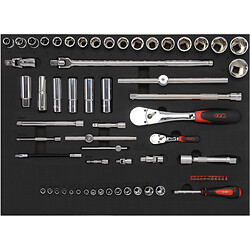 Composition 200 outils en module mousse