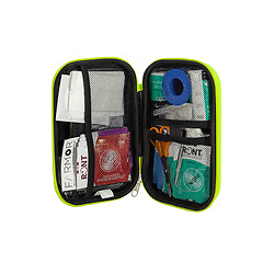 Trousse de secours 2/4 personnes PU Jaune Fluo