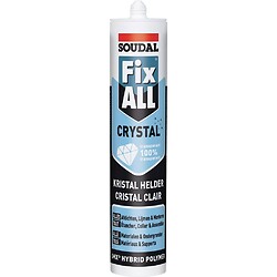 Mastic-colles polymère Fix ALL Crystal
