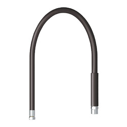 Flexible cuisine qualité alimentaire ff1/2'' noir l.0,95 m