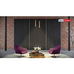 Garniture pour ferrure de portes coulissantes de meuble Combino 80H FS