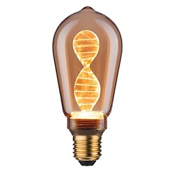 Lampe LED ST64 filament Inner Glow Helix E27 doré