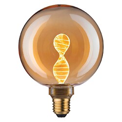 Lampe LED G125 filament Inner Glow Helix E27 doré