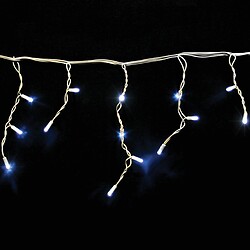 Rideau stalactite LED Authentic 3 m H60 cm 144 LED blanc fixe 9,2 W 230 V Ø 8 mm IP66