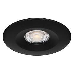 Spot encastré LED fixe Aspen 5 W CCT 3000K-4000K noir