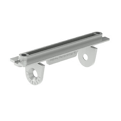Connecteur pour rail Domalurail - orientable 180° pour pose frontal