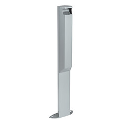 Cendrier sur pied Arkea 3L sans serrure - gris métal 9006