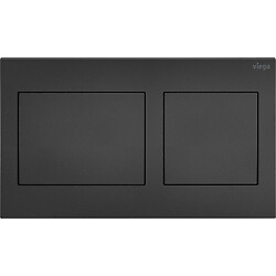 Plaque de commande de WC Visign for Style 21 pour réservoir Prevista 8611.1 - noir mat