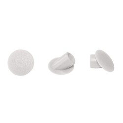 Capuchons de finition pour Clamex P-System - pour angle 45° - blanc - boite de 100