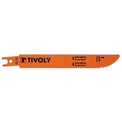 Lames de scie sabre à coupe multidirectionnelle Multi-cutter, longueur 148,2 mm, pas de 2,5 et 1,8 mm, étui de 2 lames