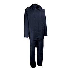 Ensemble de pluie souple marine taille XL