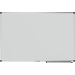 Tableau blanc UNITE PLUS surface magnétique acier émaillé effaçable à sec cadre en aluminium H 60 cm x L 90 cm