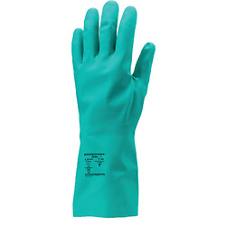 Gants EUROCHEM 5520 nitrile vert longueur 32 cm taille 8