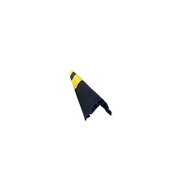 Protection d'angle Angl'isol' haute protection sur alu 70x40x2000 mm jaune/noir