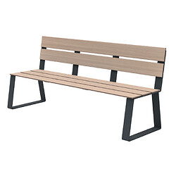 Banc à fixer Ballade Extrême - Compact hpl - anthracite