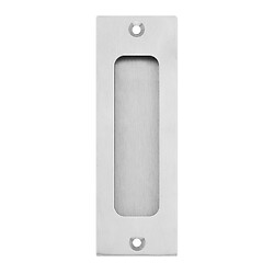 Poignée cuvette rectangulaire en inox satiné, bec de cane, série EZ1703Q