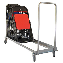 Chariot porte chaises pliables ou empilables 150kg