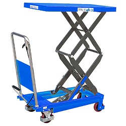 Table élévatrice 350kg manuelle double ciseaux