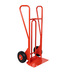 Diable à poignées fermées bavette fixe, roues increvables, charge utile 250kg