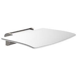 Siège de douche rabattable amovible sans pied Be-Line® alu anthracite