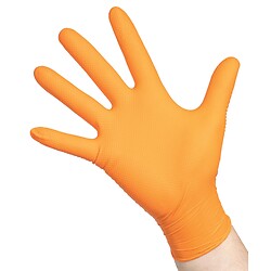 Gant Nitrile Herkul Grip Orange Extra Strong